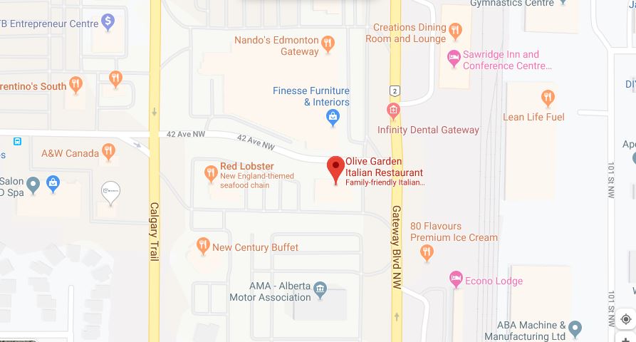 Edmonton Lunch Meet At The Olive Garden October 2019 Dystonia