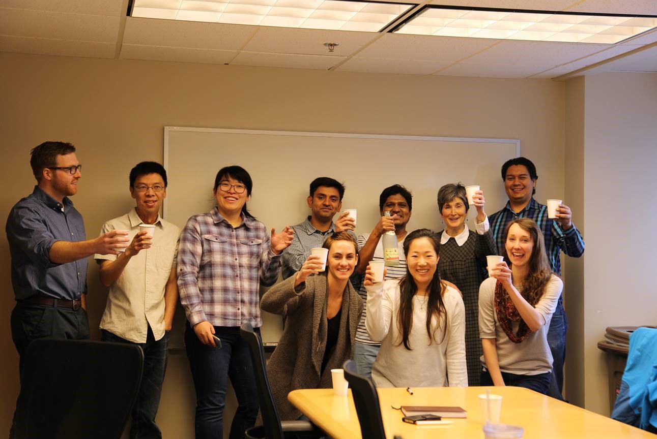 Dr. Kiss and her research team at the University of Calgary