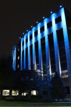 Lighting of Lethbridge City Hall